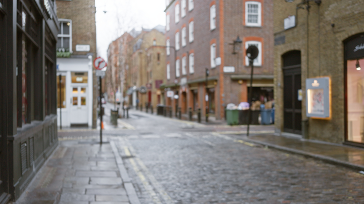 London Empty Street