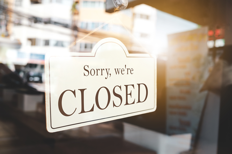 Closed Sign