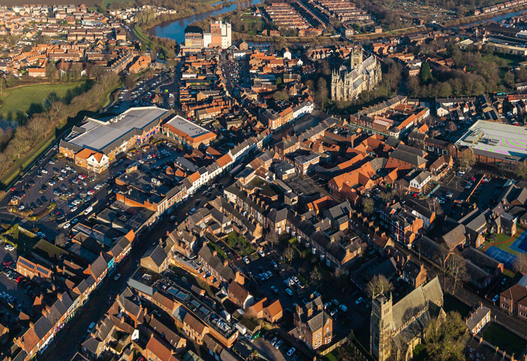UK Town Overhead