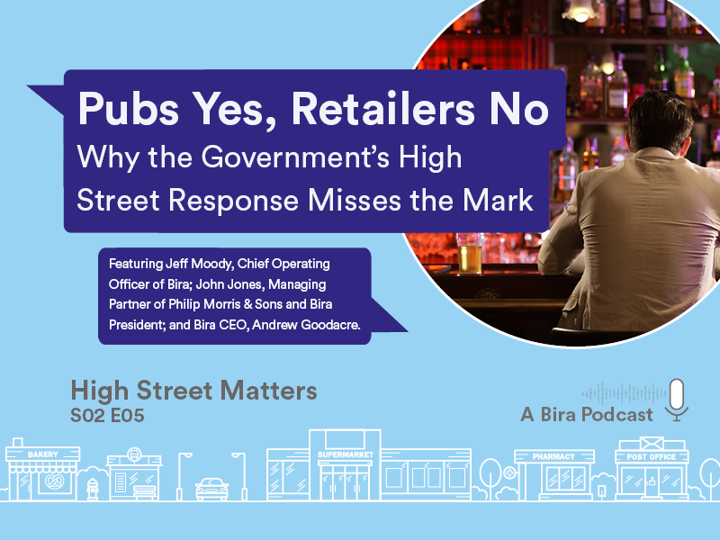 Pubs Yes, Retailers No
